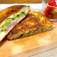 自家製カンパーニュでホットサンド|n_nさん