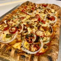Jerk Chicken Pizza|gonbenさん