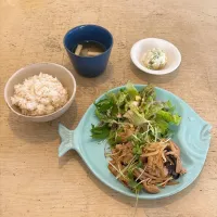 豚肉となすのピリ辛炒め|ちゃみこさん