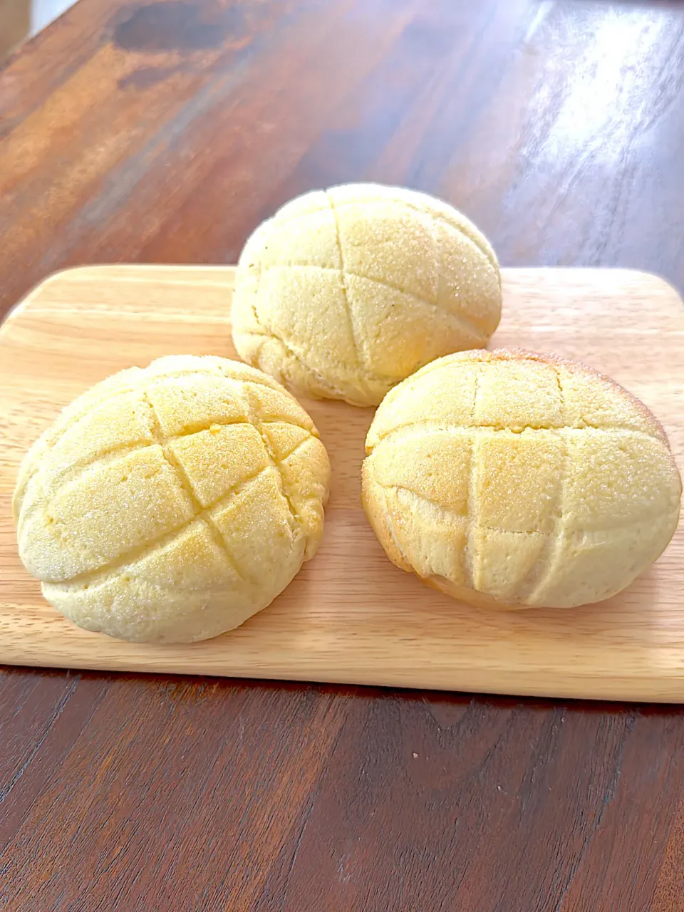 サクサクメロンパン|まつむらさんさん