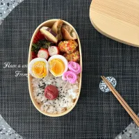 高校生男子お弁当🍱|AKUBI*:ஐ(●˘͈ ᵕ˘͈)さん