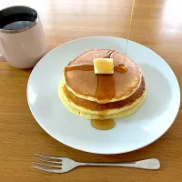 ＊娘ちゃん作🥞ブランチのパンケーキ＊|＊抹茶＊さん