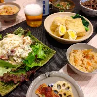 ビールにあうおつまみで晩ごはんの献立|あゆみ│ハレシピさん