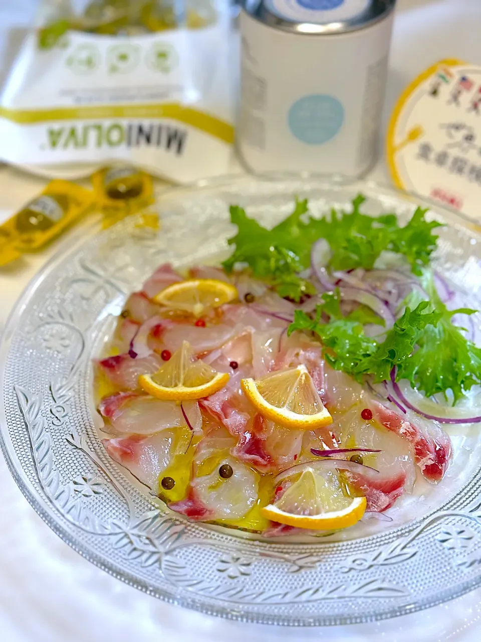 『世界の食卓探検隊』真鯛のカルパッチョ🇮🇹|由美さん