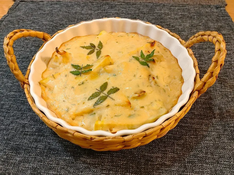sakurakoさんの料理 七海さんの料理 春香る 筍と木の芽味噌グラタン|みりさん