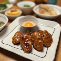 5/18の夕食　鶏つくね|yoneさん