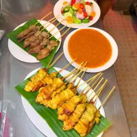 Pork & Liver Satay aka Moo Satay 🐷🤤|An'leeさん