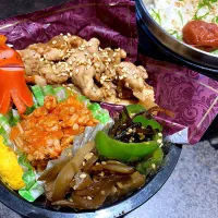 肉野菜炒め弁当🍱|Sugarさん