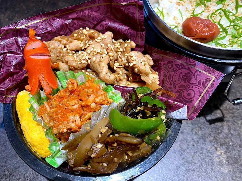 肉野菜炒め弁当🍱|Sugarさん