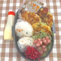 0519 お好み焼き　男子高校生弁当|Riieeさん