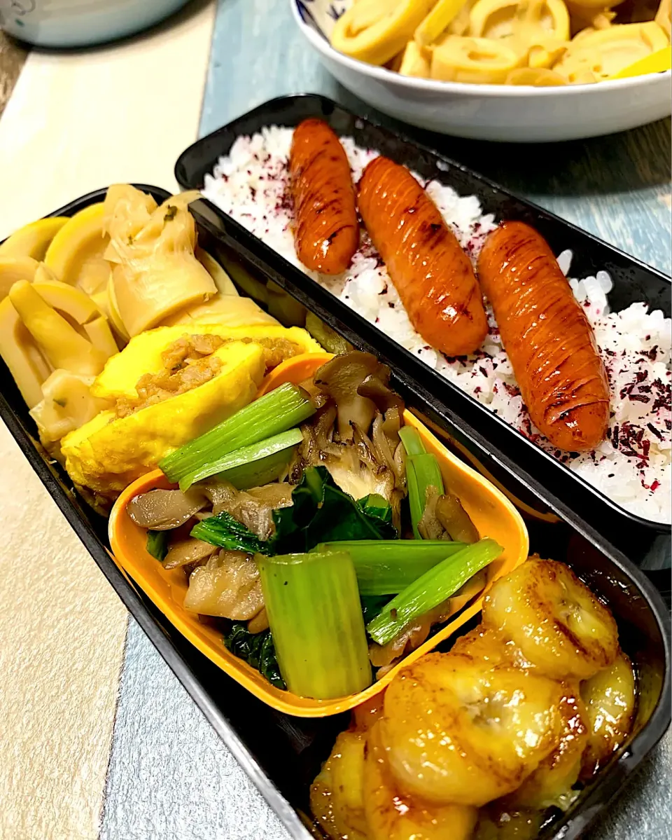 5/19ソーセージ弁当🍱|みっこちゃんさん