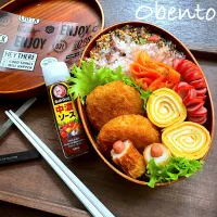 明太コロッケ弁当🍱