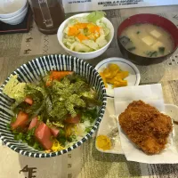 ゴマミックス丼 ヒレカツ1枚セット|T. Wonderさん
