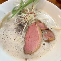 鴨白湯ラーメン