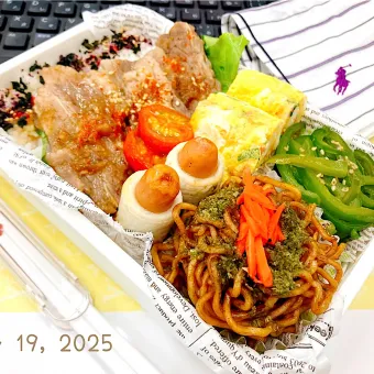 Snapdishの人気料理写真:まーたリクエストしたカルビ弁当( ᐛ )ｨｪｨ