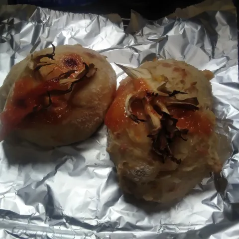 「ニップン　強力小麦粉　ゆめちからブレンド」を使ってみたSnapdishの料理・レシピ写真:コーンハムマヨパン