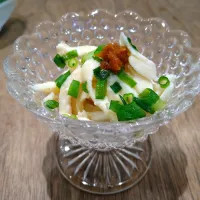 鶏皮ぽん酢|古尾谷りかこさん