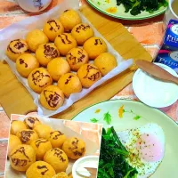 野菜ジュース酵母でちぎりパン