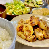 鶏ハラミと蓮根のハニーマスタード|ぎんさん