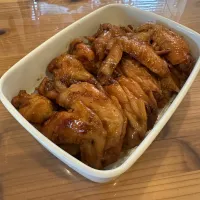 手羽先のいちばん好きな食べ方 ごま油と生姜醤油煮込み|愛さん