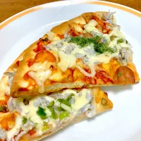釜揚げしらすの和風ピザ🍕|まいりさん