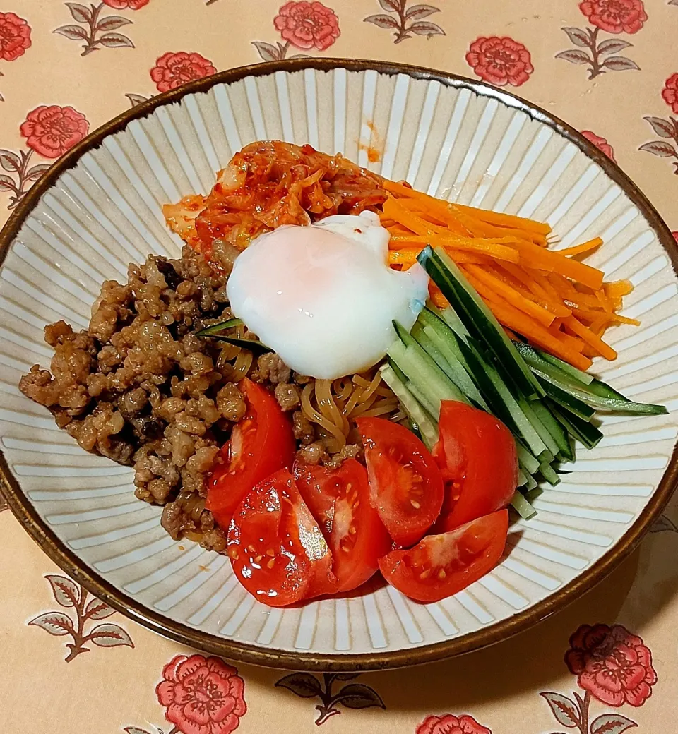 ビビン麺😋|きつねさん