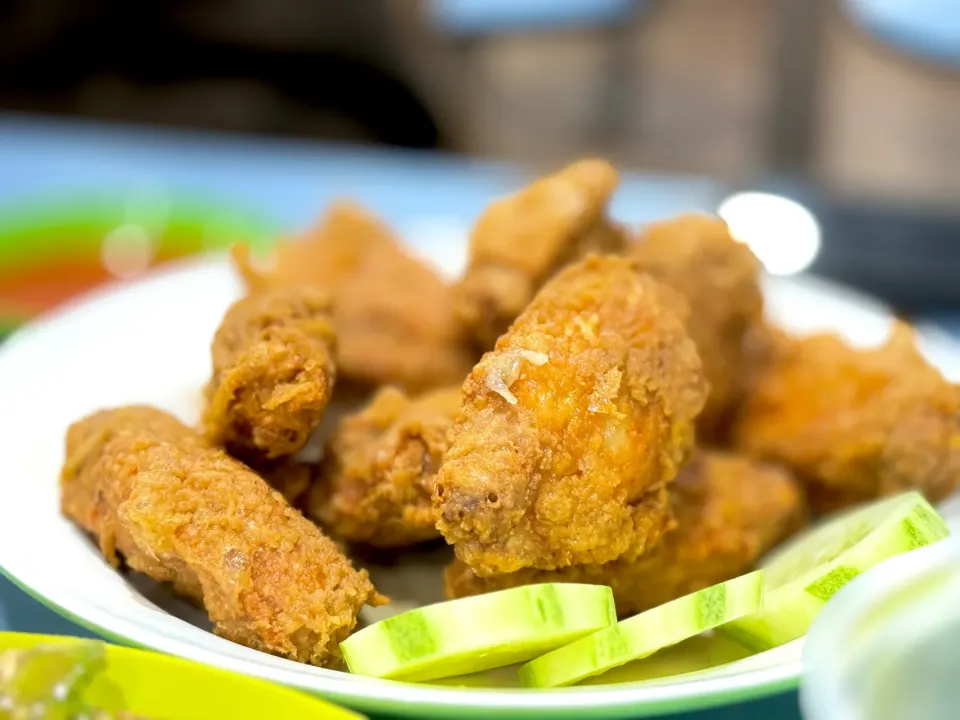 Fried shrimp 🍤 pasta chicken mid joint😍|B&Bさん