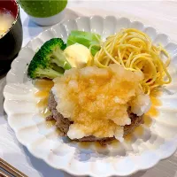 さっぱりおろしハンバーグ|キヨさん