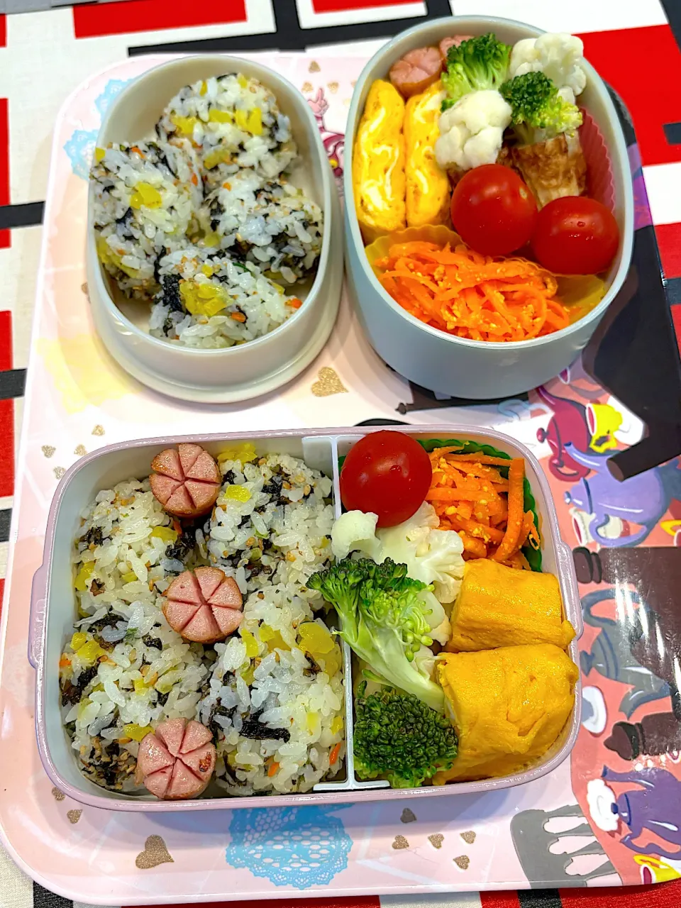 2025/5/19娘と私の弁当|なかみほさん