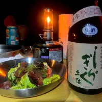 カツオのカルパッチョ|Hiro Yanさん