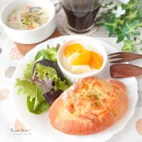 チーズクッペでお昼ごはん|ゆずぽんさん