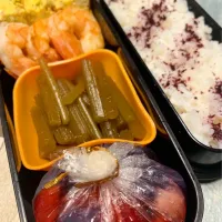 5/20海老の塩焼き弁当🦐|みっこちゃんさん