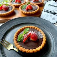 【ビタントニオ使いたおし隊💛ワッフル&ホットサンドベーカー】タルトレットプレート de 生チョコタルト