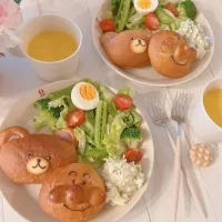🧸🍞パン教室の翌朝ごはん🍴