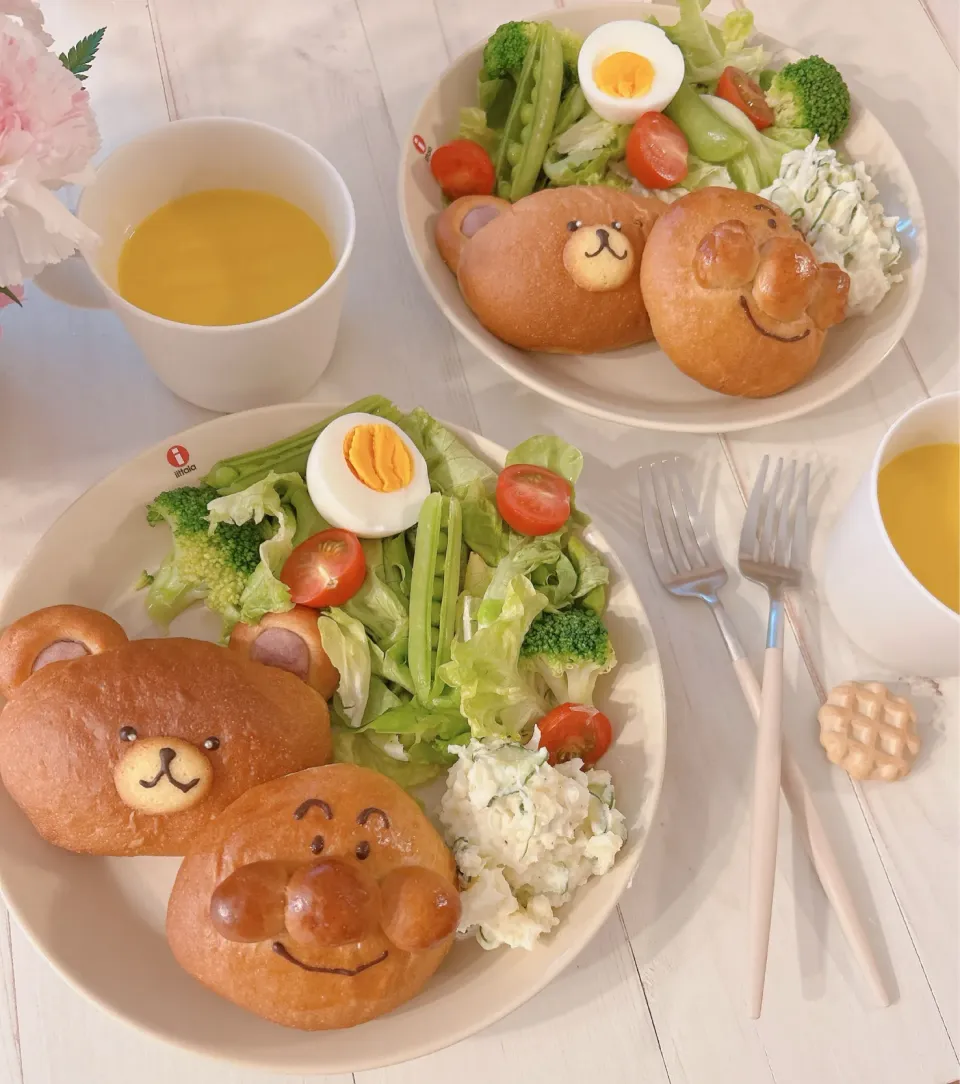 🧸🍞パン教室の翌朝ごはん🍴|party martyさん