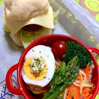 自分弁当🍔|がおりんさん