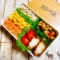 🙂四色丼弁当🙂|Laniさん