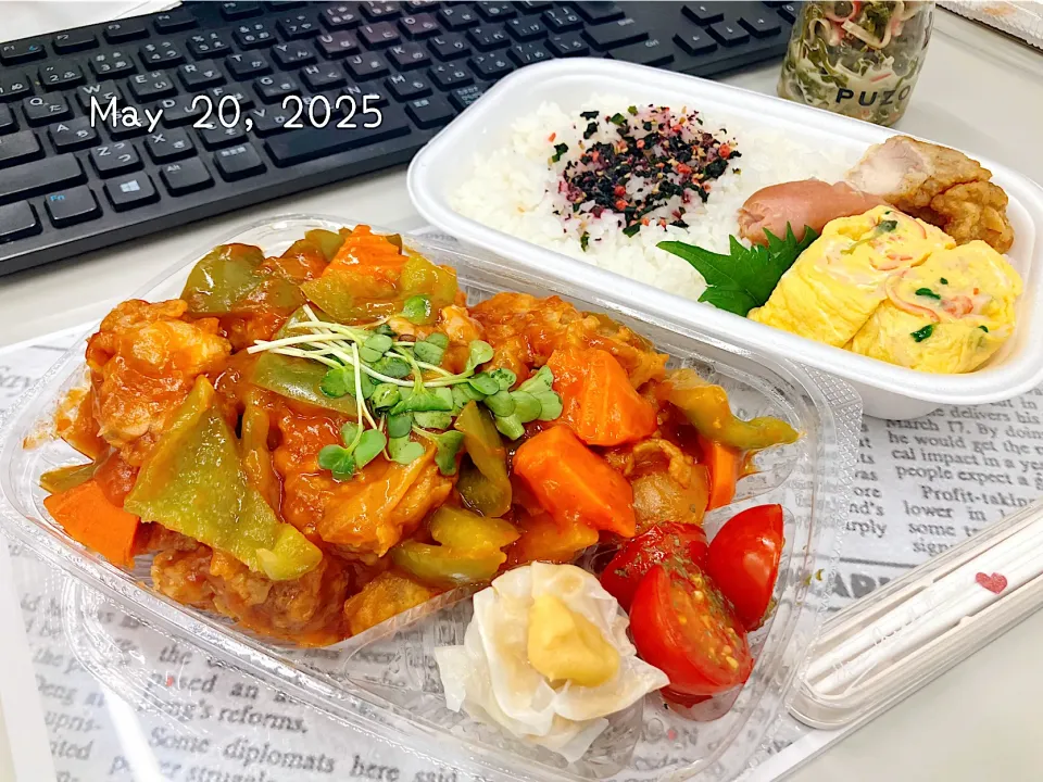 大盛り 酢鶏･8･弁当|Tsuu_chan‪ ·͜·♡‬さん