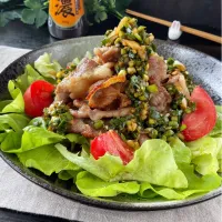 カリカリ豚noニラだれかけ