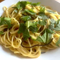 牛乳と塩昆布パスタ|あいこさん