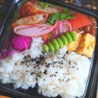息子弁当|かおぴさん