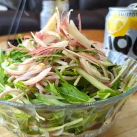ｻﾗﾀﾞ蕎麦
