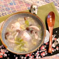 鶏団子と野菜のスープ😊|naonaomimichanさん