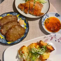 まりおさんの料理 ﾈｷﾞだくﾁｰｽﾞ餃子|めんちゃんさん