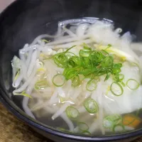 パパ作👨カット野菜de中華スープ| ぱんだのままんさん