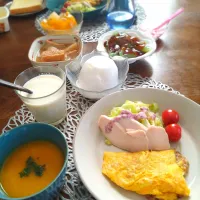 朝ごはん🌄！