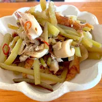 ふきと油揚げの田舎煮|ピンキーさん