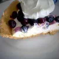 Cheesecake cream pie with blueberries|Nyxaraさん