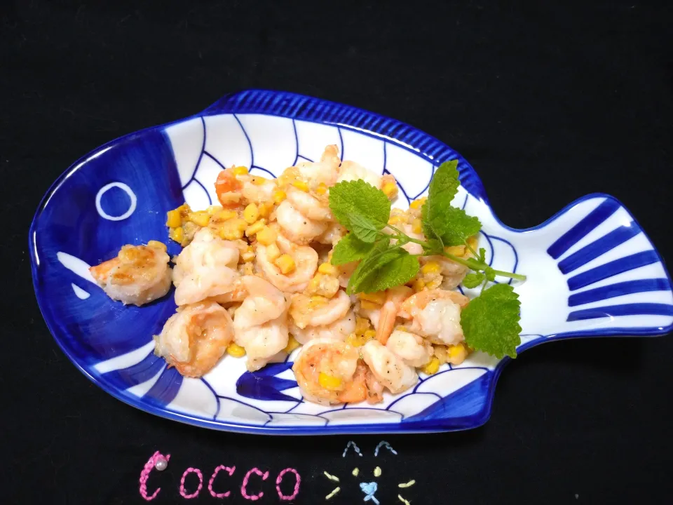 ガーリック味噌󠄀シュリンプ✨|cocco+さん