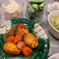 20250520🍛我が家のよるごはん🍗|akiyo22さん